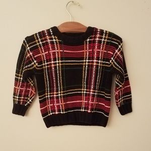 GAP Knit by Hand Heavyweight Cotton Sweater Boy XS